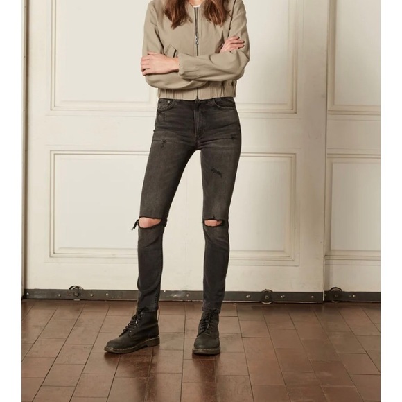 NWT boyish Zachary high rise skinny in touch of evil - Picture 3 of 5